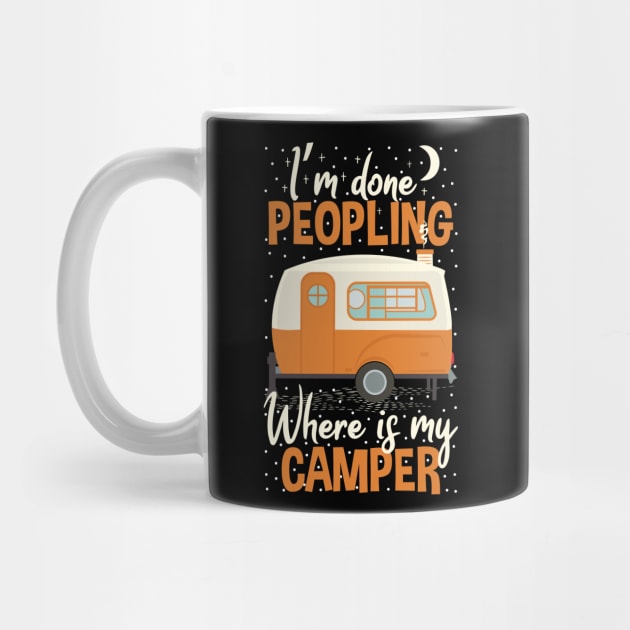 Where Is My Camper Gift idea Camping Lovers by Tesszero